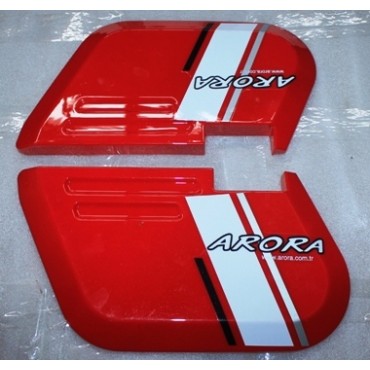 Arora Tdr41Z Rüzgar New  Yan Kapak Takim Kirmizi