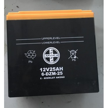 Arora Zr4  Akü (12V 25Ah) Graffen