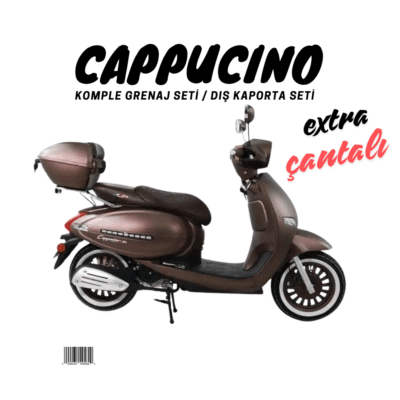 Arora Cappucino Kahverengi 50cc ve 125cc Grenaj Seti 21 Parça + Çantalı